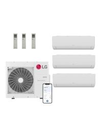 LG 30,000 BTU LGRED 3 Zone Mini Split System - KUMXA301A / KNMAB151A / KNUAB121A / KNMAB071A