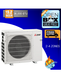 Mitsubishi MXZ-4C36NA2 36K BTU Heat Pump Multi Zone Mini Split Condenser S&D