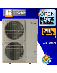 Mitsubishi MXZ-8C48NA2 48K BTU Heat Pump Multi Zone Mini Split Condenser S&D