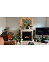 Buck Stove 21 Wood Burning Fireplace with Blower - FP ZC21 - Heats 1800 Sq Ft
