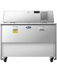 Atosa 49" 2 Door Double Sided Milk Cooler, 12 Crate Capacity – AMC-4902