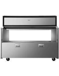 Atosa 58" 2 Door Double Sided Milk Cooler, 16 Crate Capacity – AMC-5802
