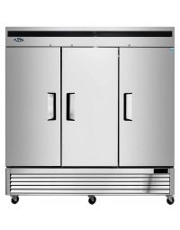 Atosa 82" 3 Solid Door Reach-In Freezer – MBF8504GR