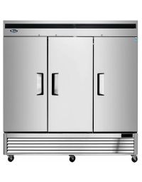 Atosa 82" 3 Solid Door Reach-in Refrigerator – MBF8508GR