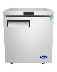 Atosa 27" 1 Solid Door Undercounter Refrigerator – MGF8401GR