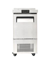 Atosa 17 3/8" 1 Door Sandwich / Salad Prep Table, (8) 1/6 Size Pans – MSF17GR-NTCV