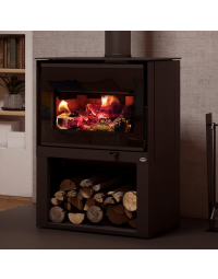 Osburn Inspire Wood Stove - OB02042 - Heats 2100 Sq Ft