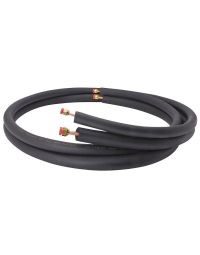 Refrigerant Line Set with 1/4" and 3/8" Line Ends - 15 feet