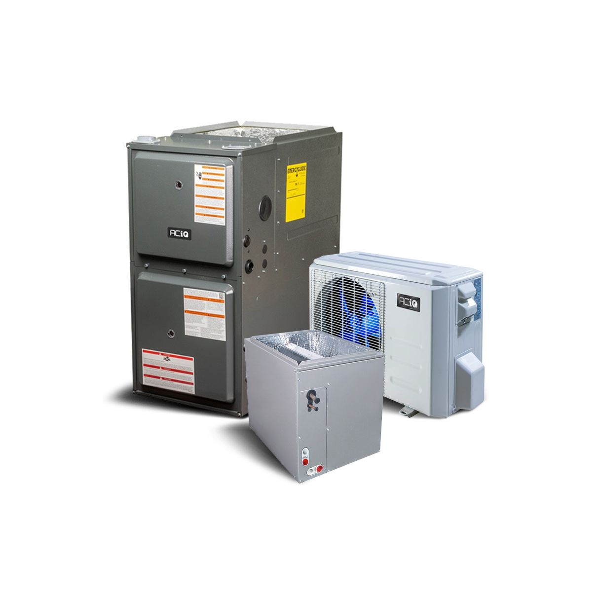 2 Ton 16.5 SEER2 96% AFUE 60,000 BTU ACiQ Gas Furnace and Air Conditioner System - Upflow/Horizontal - ACiQ-24-AC / ACIQ-24-ACL / AQ-GR9S960603BN