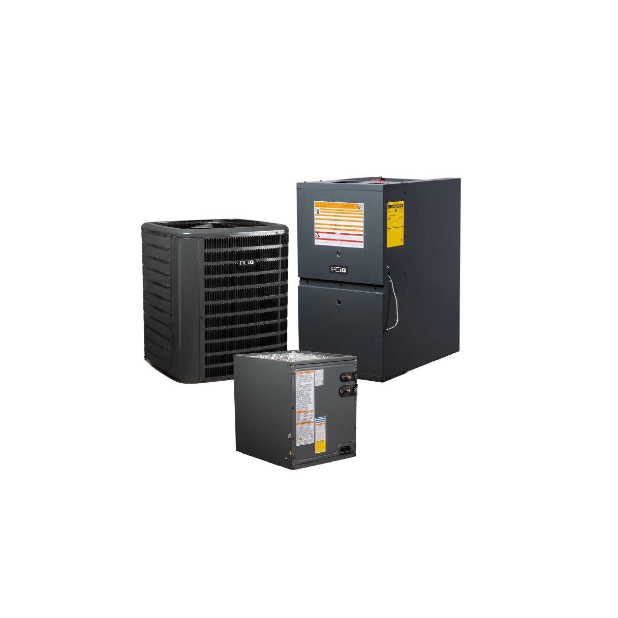1.5 Ton 13.4 SEER2 80% AFUE 40000 BTU Low NOx Gas Furnace and R32 Air Conditioner System - Downflow - AQ-GLXS3BN1810 / AQ-CAPTA1818A3 / AQ-GD9S800403AX