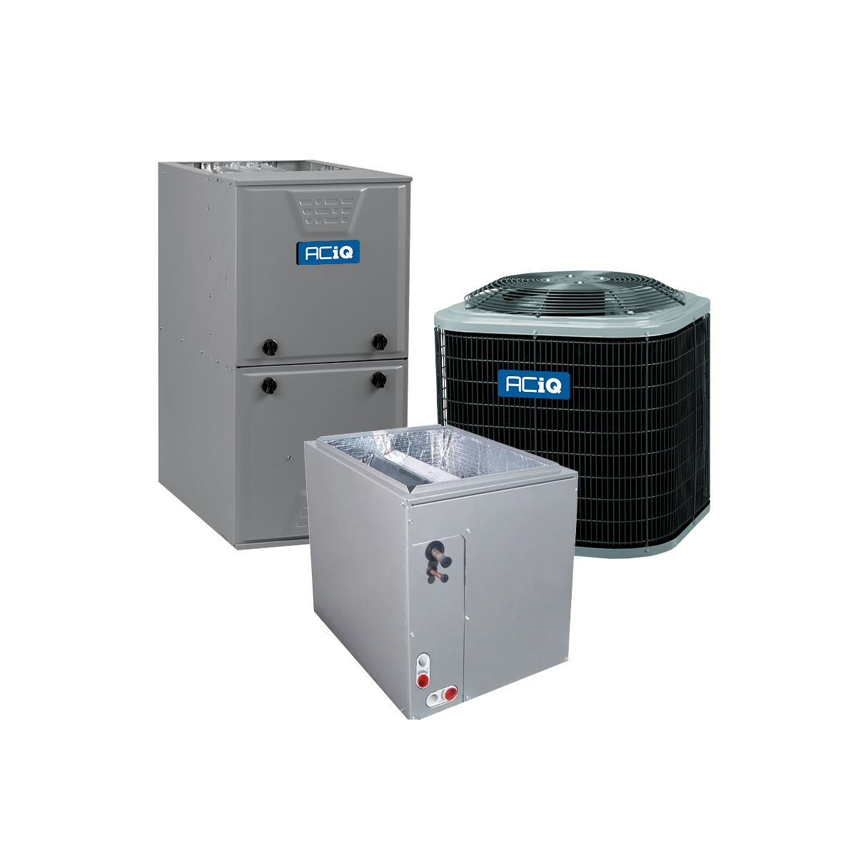 2.5 Ton 13.4 SEER2 96% AFUE 80,000 BTU ACIQ Gas Furnace and Air Conditioner System - Multi-Positional - R454B - R5A4S30AKANA / EAM5X30M17A / N96MSN0801716A