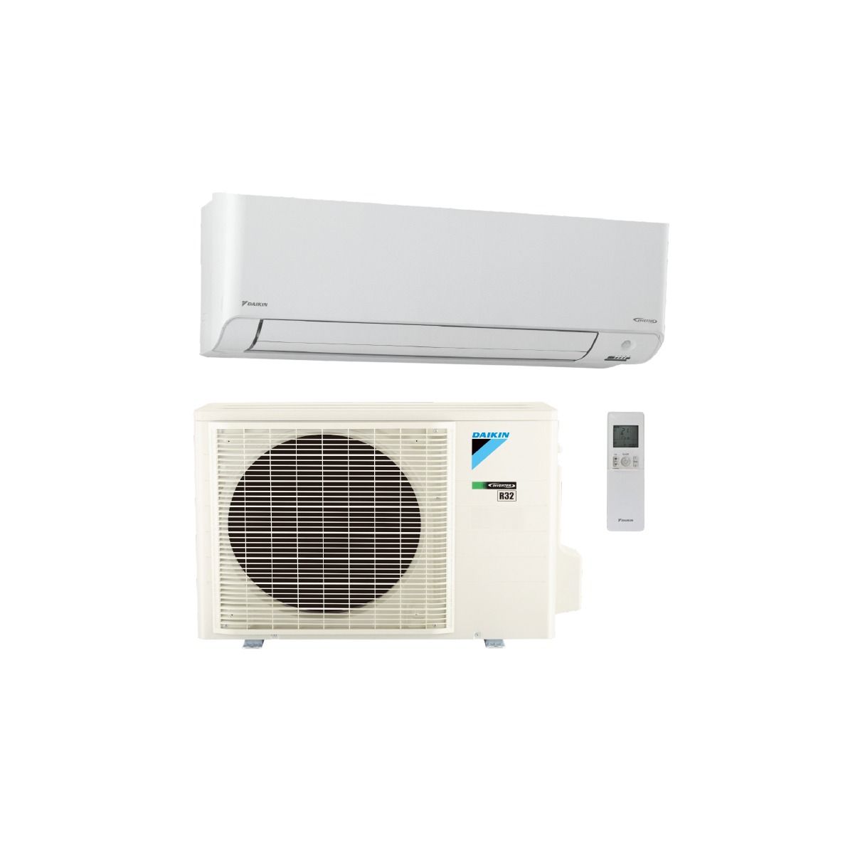 12,000 BTU Daikin Atmosphera 25.2 SEER2 Single Zone Wall Mount Mini Split Heat Pump System - R32 | 230V - RXM12WVJU9 / FTXM12WVJU9