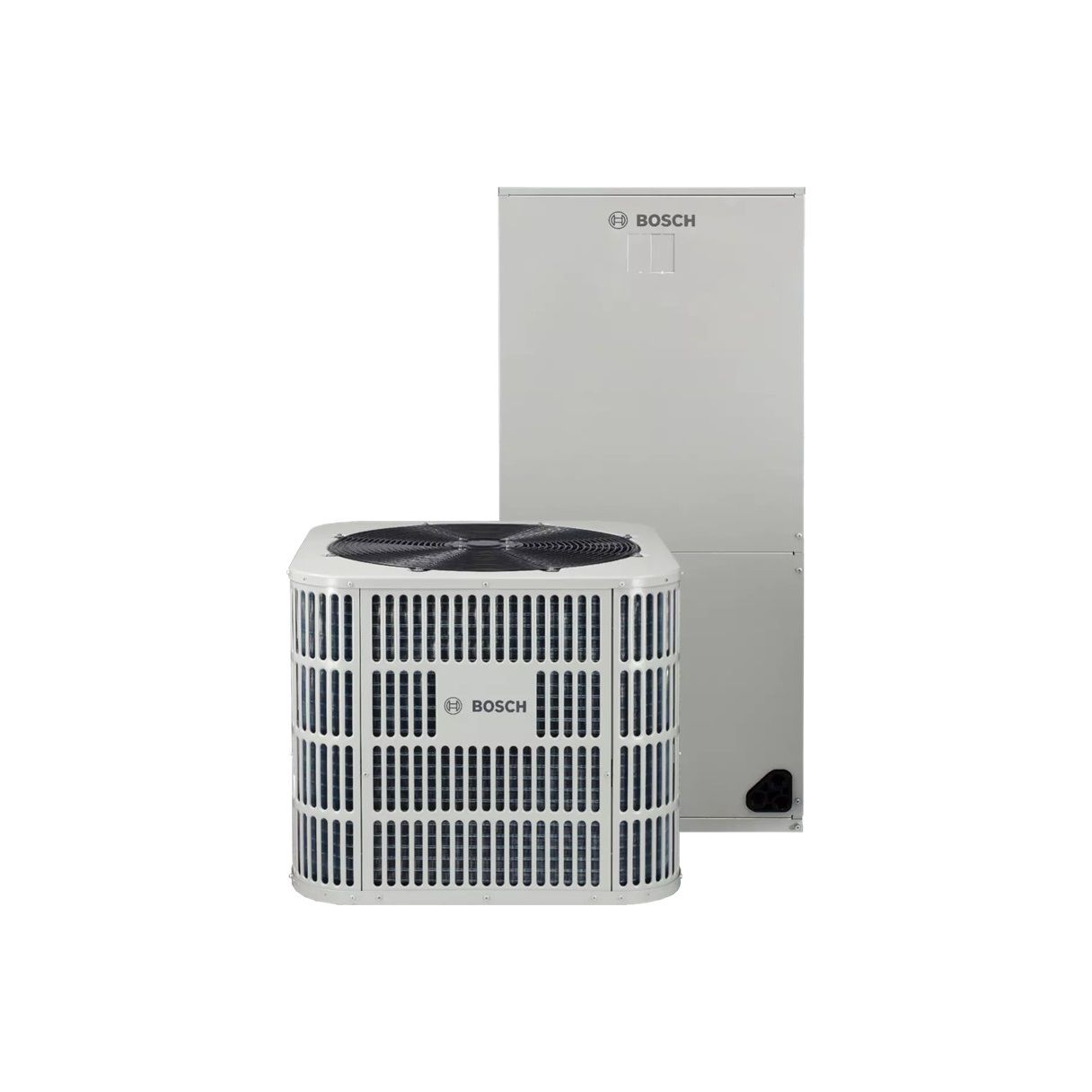 Bosch IDS Light Series 3 Ton 14.8 SEER2 Ducted Central Air Inverter Heat Pump Split System - R454B - BOVA-36RXB-M15S / BIVA-24RXB-M15X