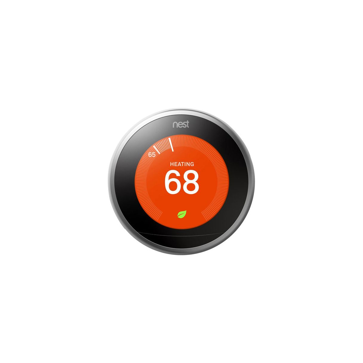 Nest 3rd Generation Learning Thermostat - Stainless Steel