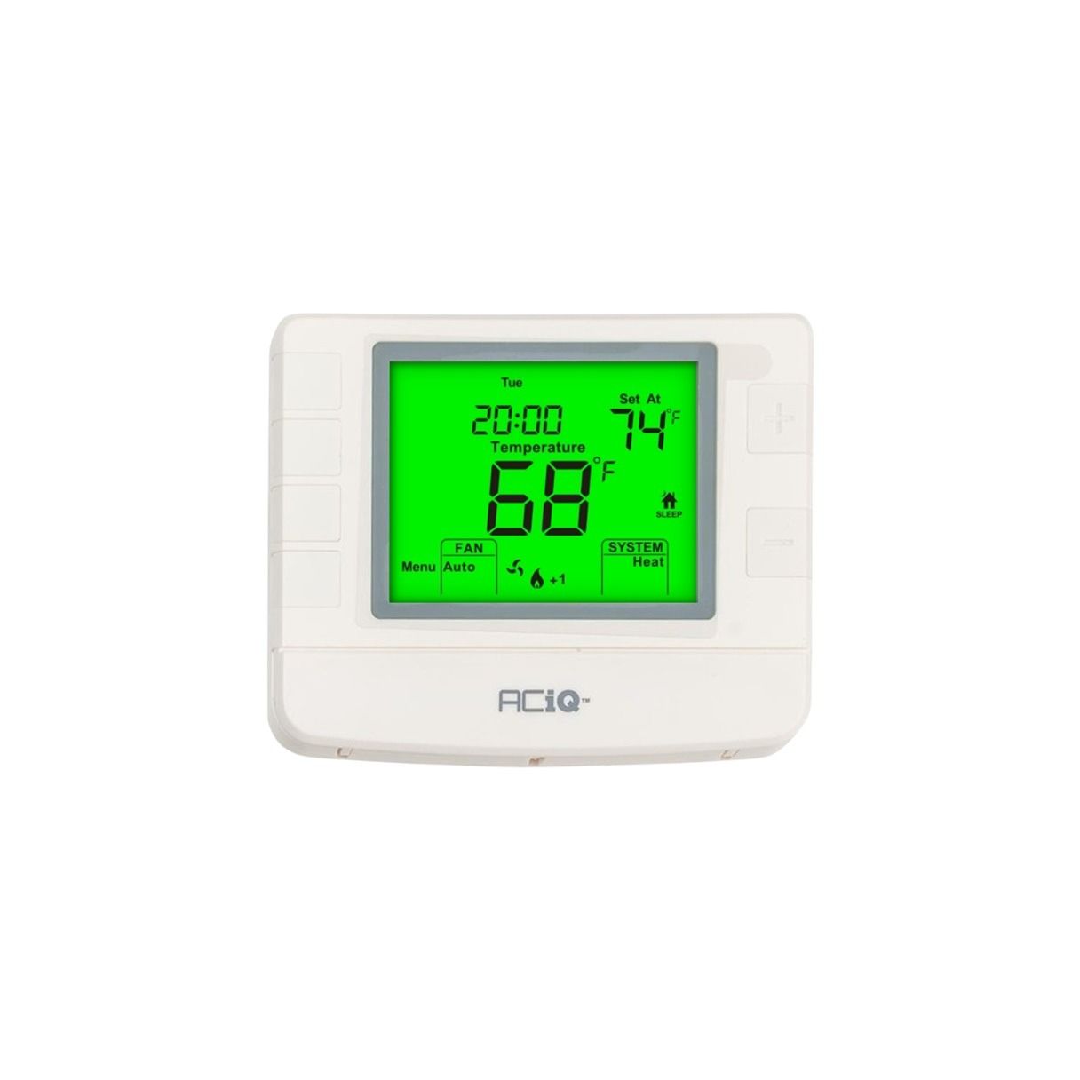 ACiQ 1 Heat / 1 Cool Single Stage Programmable Home Thermostat - STN2020