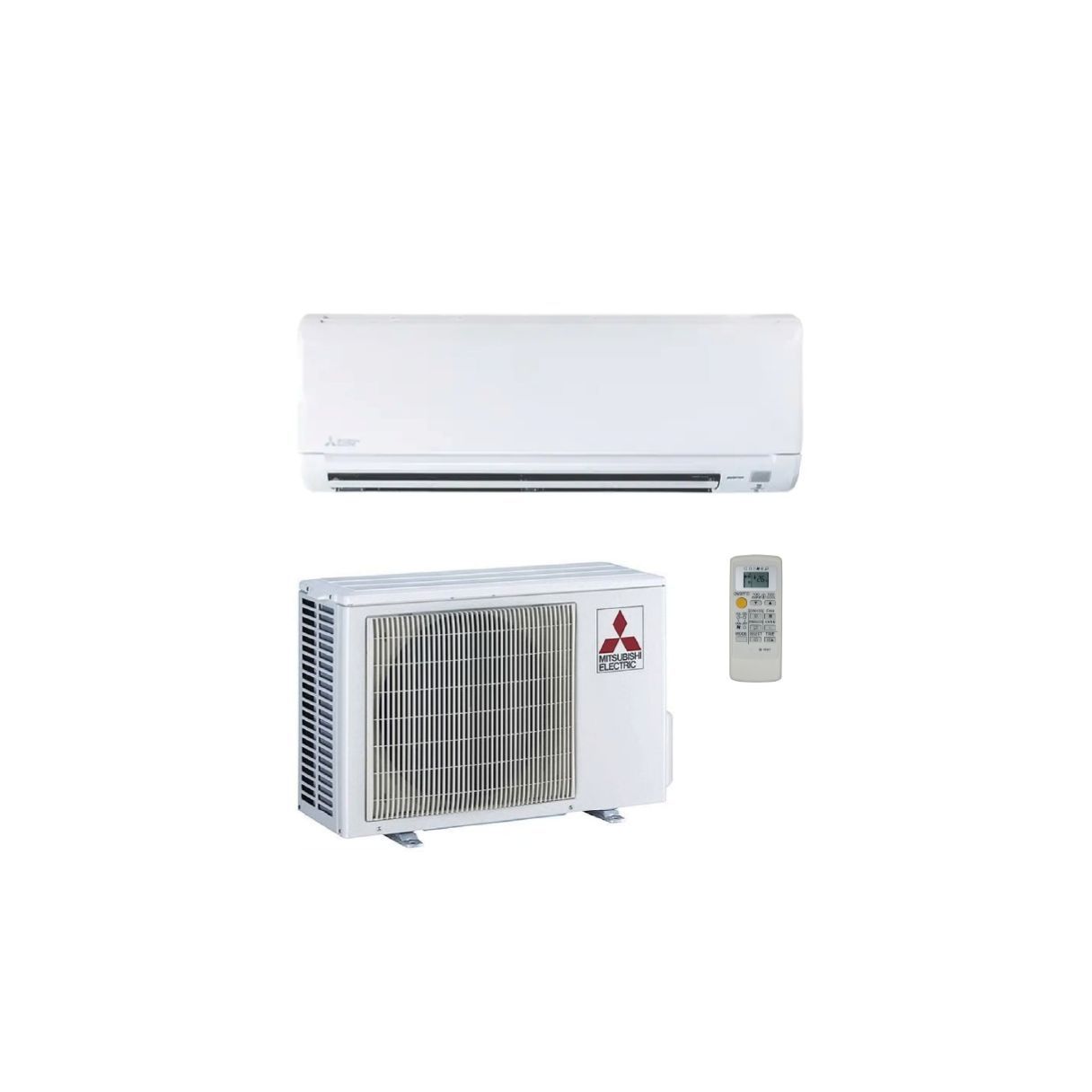 Mitsubishi 9,000 BTU FX-Series 33.1 SEER2 Single Zone Wall Mount Mini Split Hyper Heat Pump System – R454B | 230V