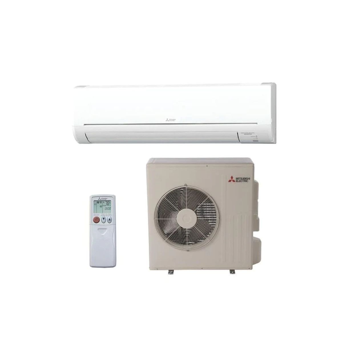 Mitsubishi 24,000 BTU WX-Series 18 SEER2 Single Zone Wall Mount Mini Split Heat Pump System – R454B | 230V