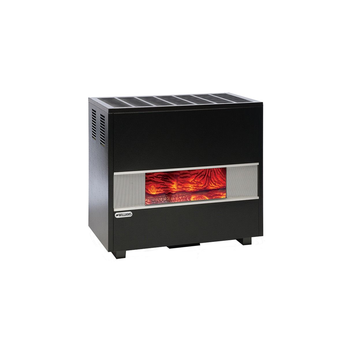 Williams - 50,000 BTU - Fireplace-Look Natural Gas Room Heater - 68% AFUE