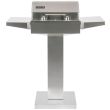 Coyote 18-Inch Post Mount Electric Grill With Pedestal - C1EL120SM/C1ELCT21