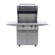 PGS Grills T Series Commercial 30" 2 Burner Freestanding Gas Grill with Timer - S27T / S27CART