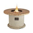 Real Flame Ogden Propane Fire Table - Sand -11622LP-S - Control