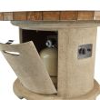 Real Flame Ogden Propane Fire Table - Sand -11622LP-S - Demo