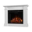 Real Flame Devin Electric Fireplace in White - 1220E-W