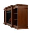 Real Flame Eliot Grand Electric Fireplace With Media Console - 1290E - Gry Side
