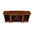 Real Flame Eliot Grand Electric Fireplace With Media Console - 1290E - Gry Top