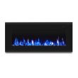 Real Flame Corretto 40 Inch Electric Fireplace - 1340E - Rock Blue White