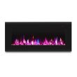 Real Flame Corretto 40 Inch Electric Fireplace - 1340E - Rock Pink