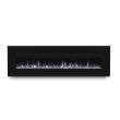 Real Flame Corretto 72 Inch Electric Fireplace - 1360E- Rock Blue White