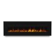 Real Flame Corretto 72 Inch Electric Fireplace - 1360E - Rock Orange