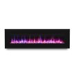 Real Flame Corretto 72 Inch Electric Fireplace - 1360E - Rock Pink
