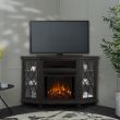 Real Flame Lynette Electric Fireplace With Corner Media Console - 1750E