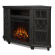 Real Flame Lynette Electric Fireplace With Corner Media Console - 1750E