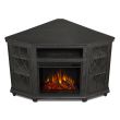 Real Flame Lynette Electric Fireplace With Corner Media Console - 1750E
