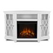 Real Flame Lynette Electric Fireplace With Corner Media Console - 1750E