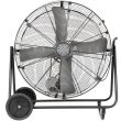 TPI 48" Swivel Belt Drive Portable Blower 1 HP 120V 1 PH ODP - PBXS48B