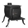 US Stove Logwood 1600 sq. ft. EPA Exempt Cast Iron Wood Stove
