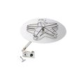 HPC Push Button Ignition Flat Pan Natural Gas Fire Pit Kit - Penta-FPK-Flat-B