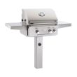 American Outdoor Grills 24 Inch T Series Grill With In Ground Post