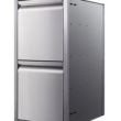 Memphis Grills 15" Double Access Drawer With Soft Close- VGC15DB2- side