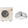 Mitsubishi 30,000 BTU  P-Series 21 SEER2 Dual Zone Ceiling Cassette Mini Split Hyper Heat Pump System – R454B  | 230V  12 + 12 - MXZ-3D30NLHZ / 2-SLZ-AF12NL