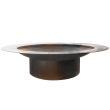 Apollo Flush Mount In-Ground Fire Pit - unpainted steel