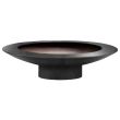 Revolution Wood Burning Fire Pit - silver vein