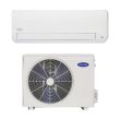 9,000 BTU Carrier Infinity 33.5 SEER2 Single Zone Wall Mount Mini Split Heat Pump System – R454B | 230V – 37MAHAQ09AA3 / 45MAHAQ09XA3