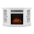 Real Flame Windom Electric Fireplace With Corner Mantel - 3850E