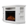 Real Flame Windom Electric Fireplace With Corner Mantel - 3850E