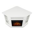 Real Flame Windom Electric Fireplace With Corner Mantel - 3850E